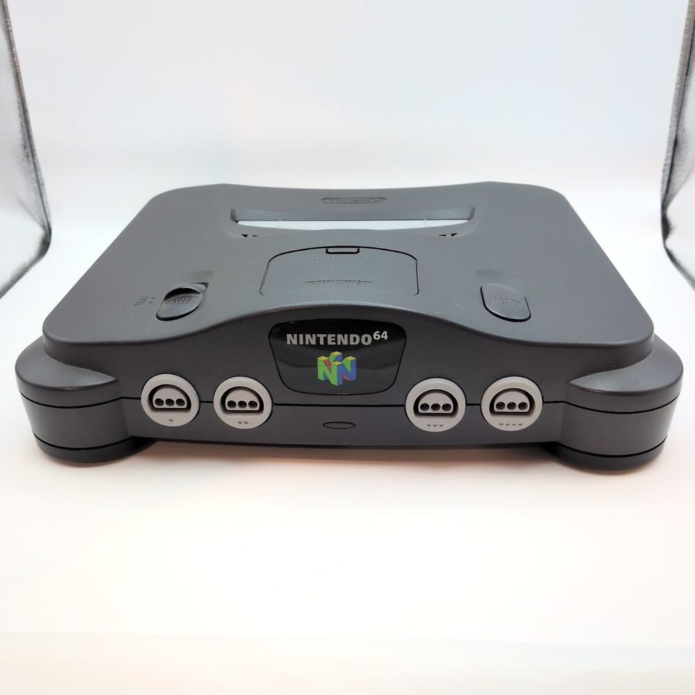 Nintendo N64 Control Deck Video Game Console, Jumper Pack-No Cords-TESTED Works